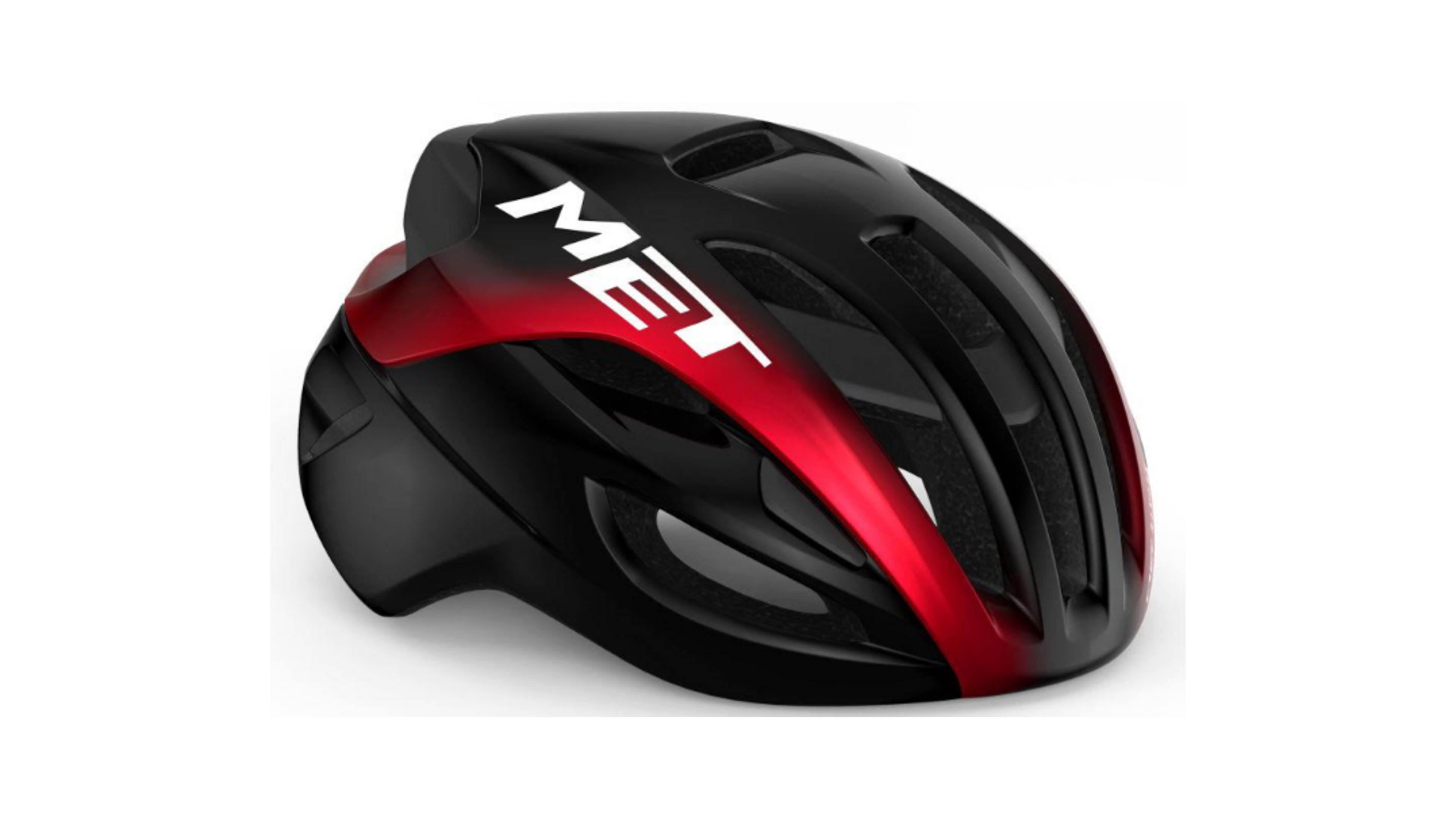 MET Helmet Rivale MIPS Black Red Metallic/Glossy