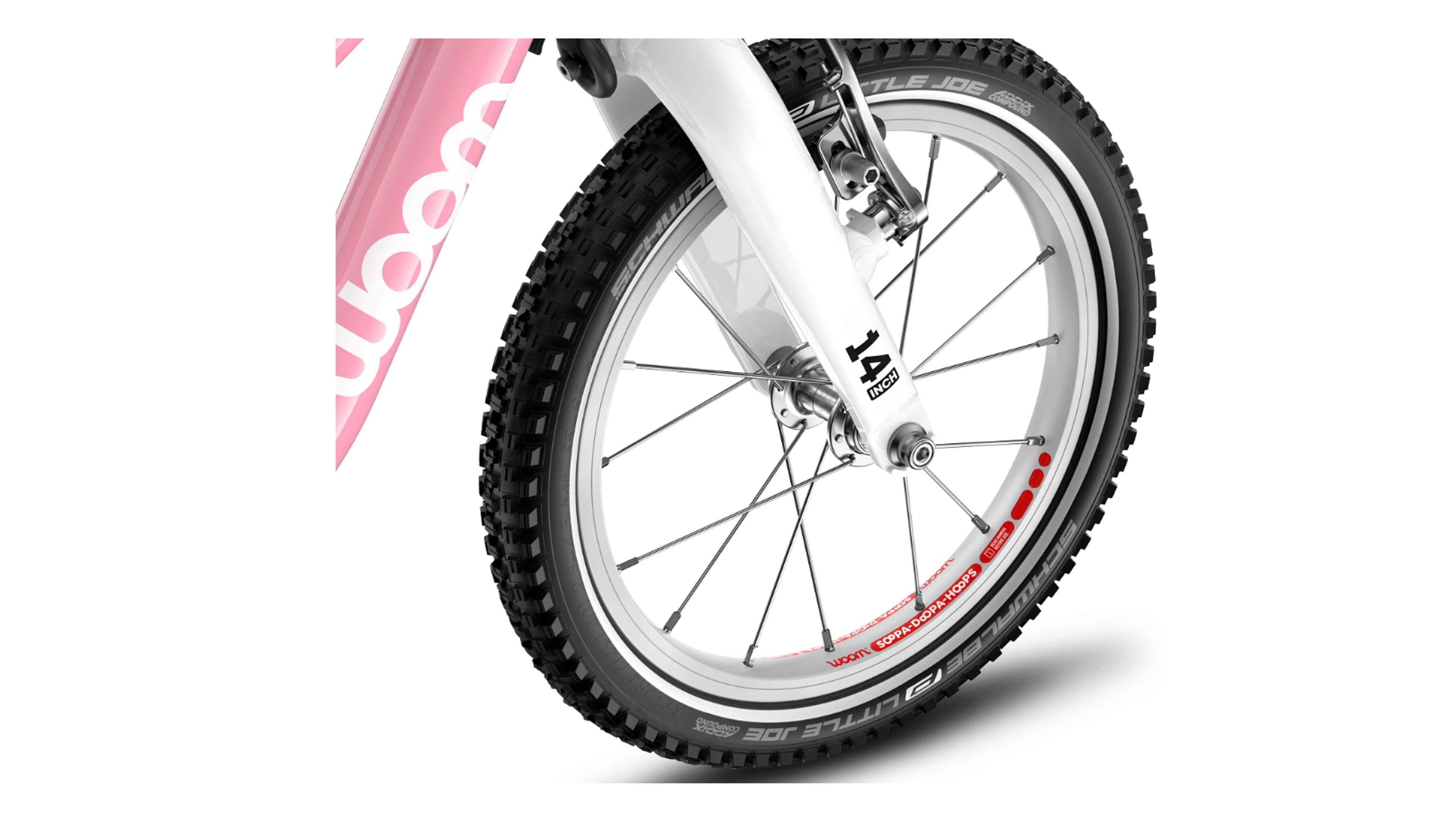Woom Go 2 14" Powder Pink