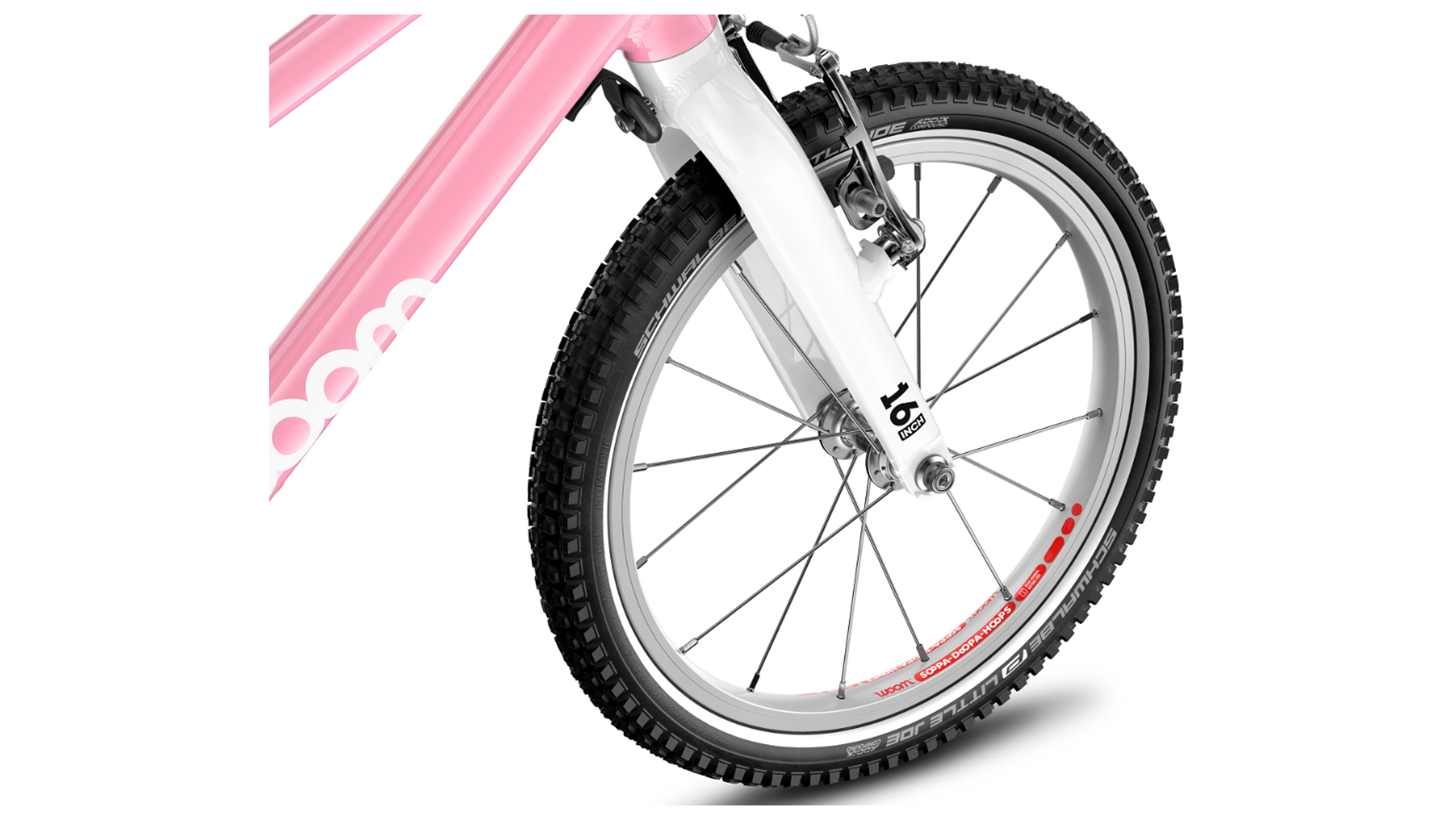 Woom Go 3 16" Powder Pink