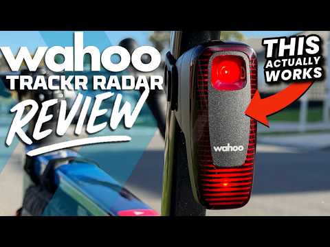 Wahoo TRACKR RADAR Cykelradar & Baklampa